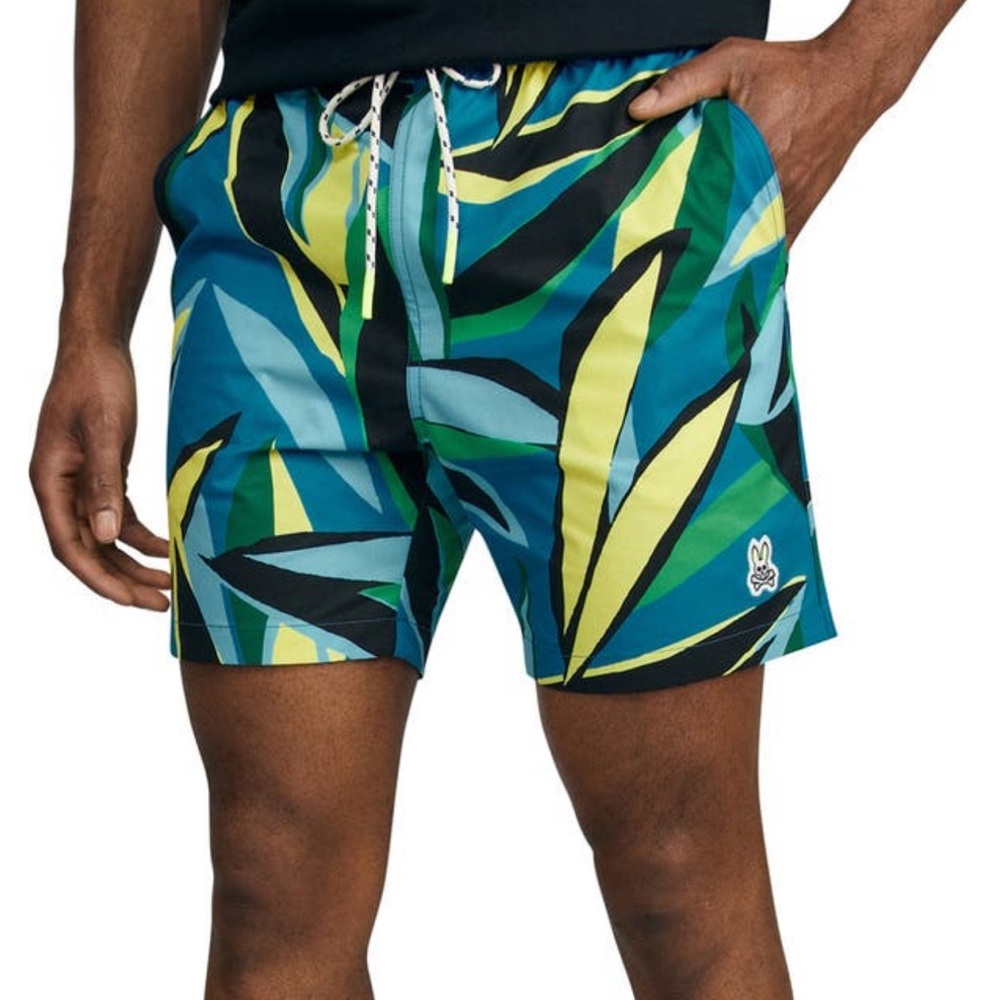 🔥🔥PSYCHO BUNNY swim trunks - Picture 2 of 16